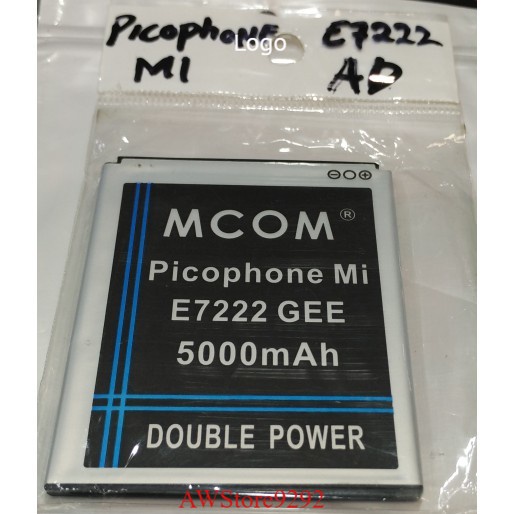 Mcom Batre Baterai Double Power Mcom Axio Axioo Picophone M1 Mi E7222 GEE