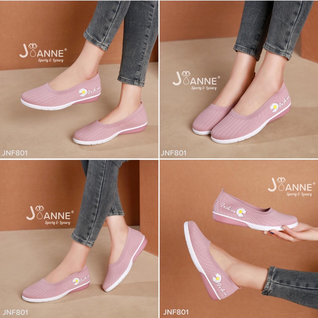 JOANNE FlyKnit Flat Shoes #JNF801 ORIGINAL