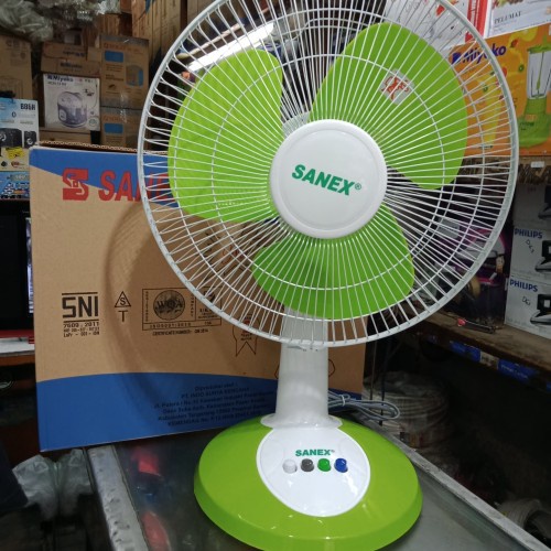 PROMO Sanex 12 Inch Kipas Angin Desk Fan (Meja/Duduk) Original BERGARANSI 1 TAHUN