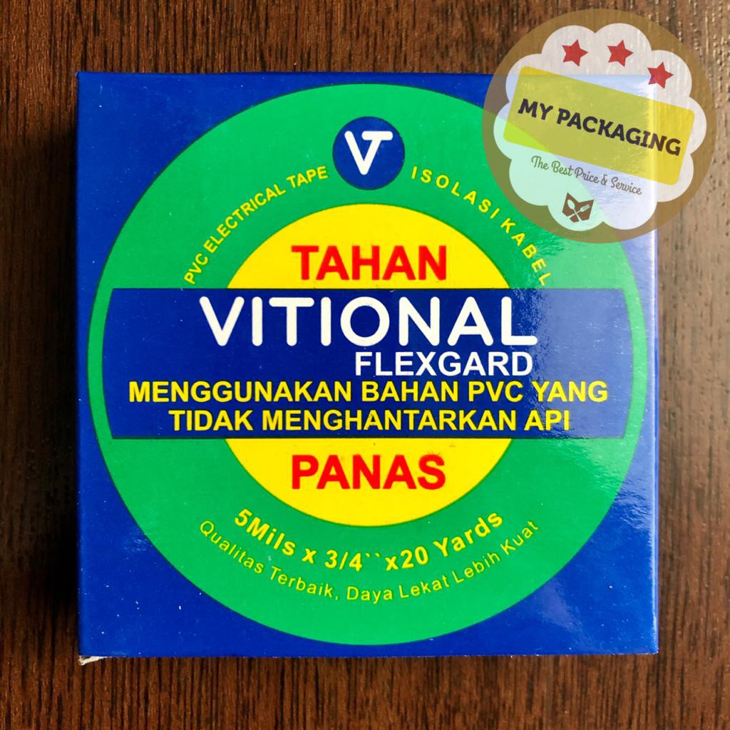 Solasi / Isolasi Kabel Listrik Hitam VITIONAL FLEXGARD