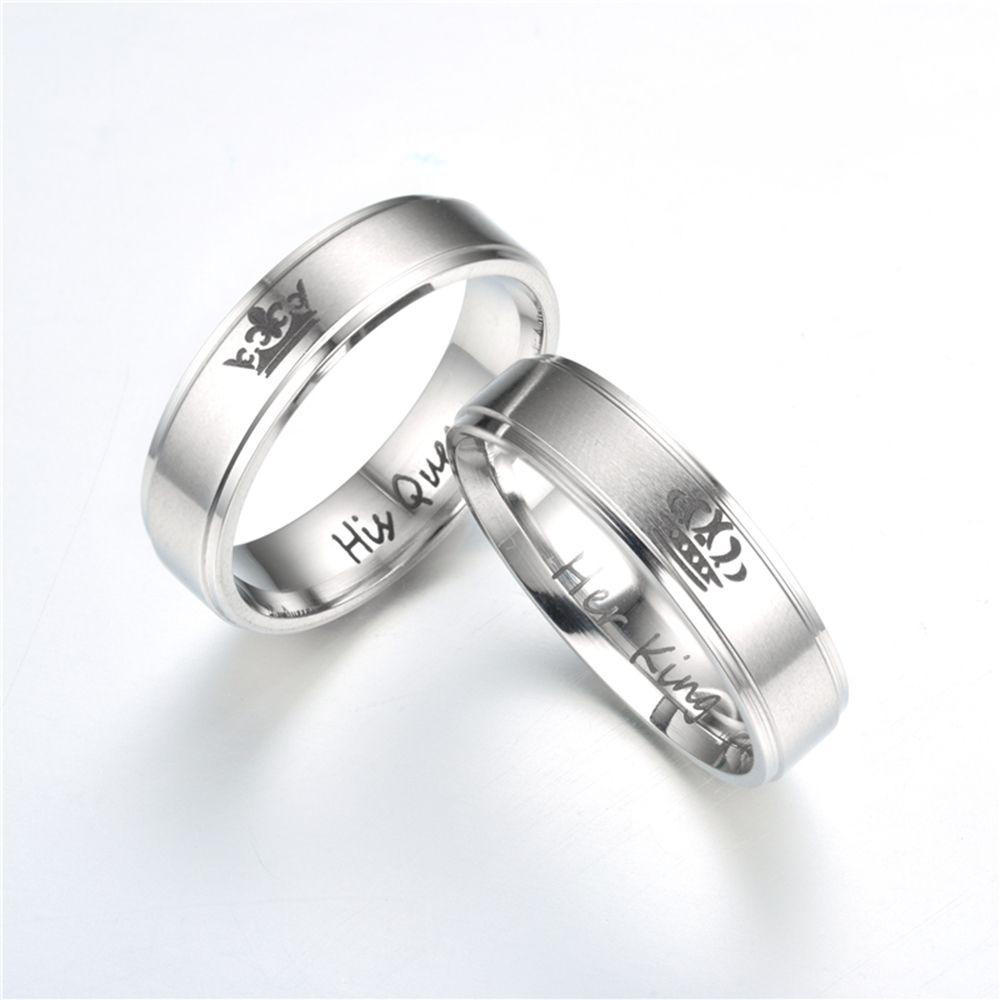 Cincin Couple LILY New Lovers Punk Anti Karat