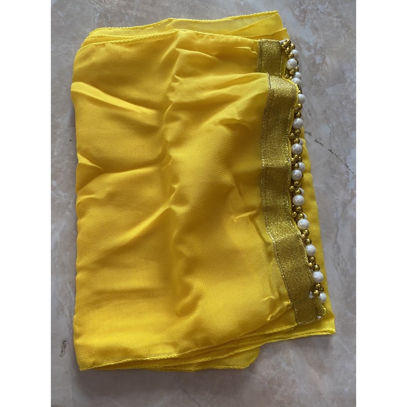 Selendang Joda | selendang mutiara | selendang bali-Kuning