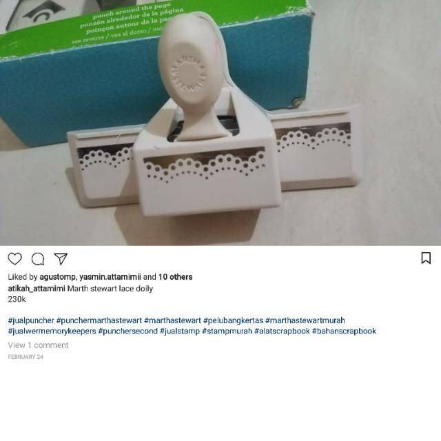 pembolong kertas martha stewart