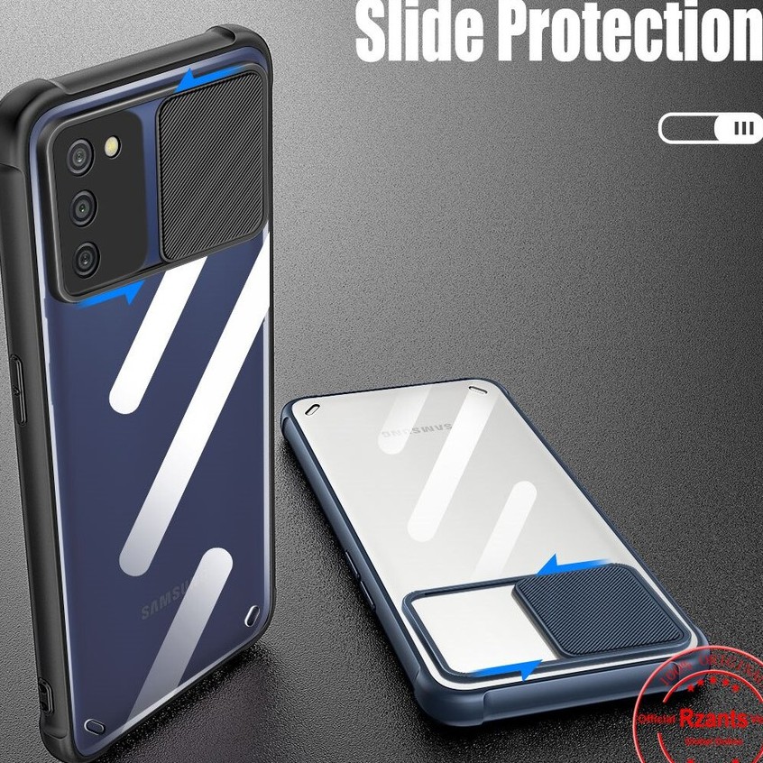 Case Slide Samsung A03s / Galaxy A03s Vision Case Shockproof Armor Tahan Benturan / Case Samsung Gal