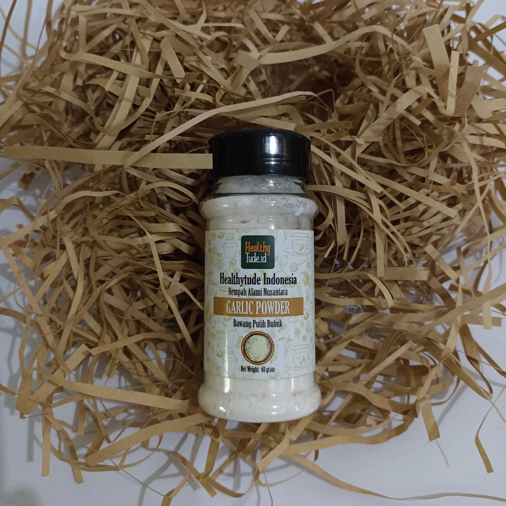 

HEALTHYTUDE.ID - Garlic Powder - Bawang Putih Bubuk - Rempah Alami