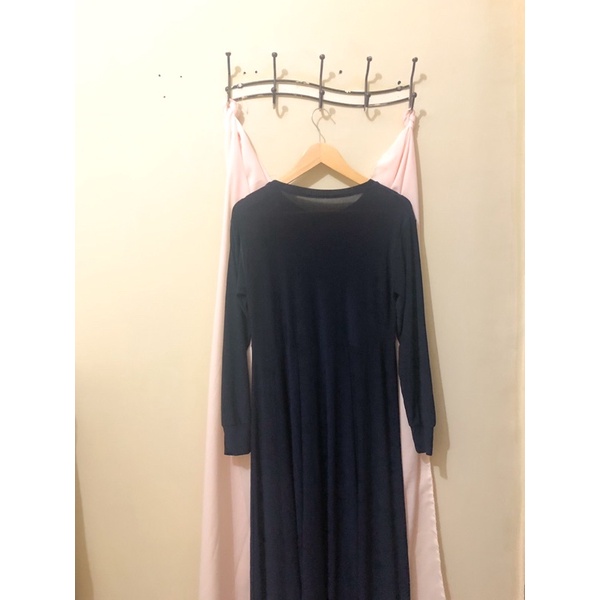 gamis wanita/gamis lolos katun/gamis dalaman baju/dalaman polos panjang/