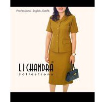 setelan blazer Dan rok lichandra blazer set rok pendek