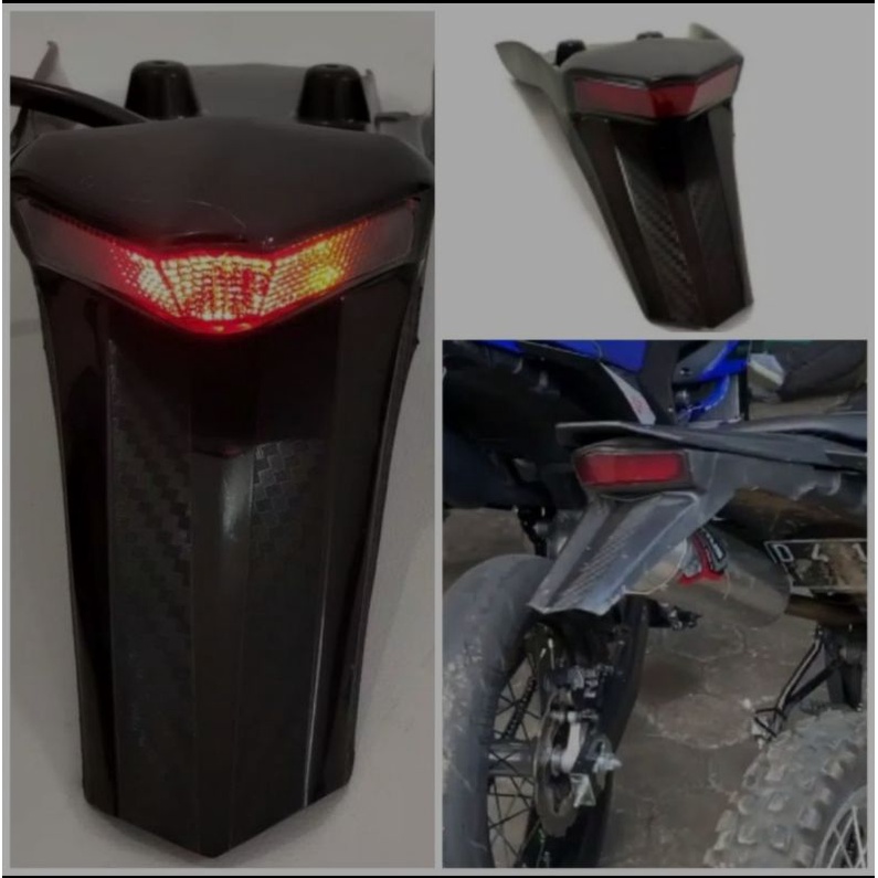 spakbor belakang lampu 3 in 1 wr 155 undertail wr 155 spakbor belakang wr 155 lampu