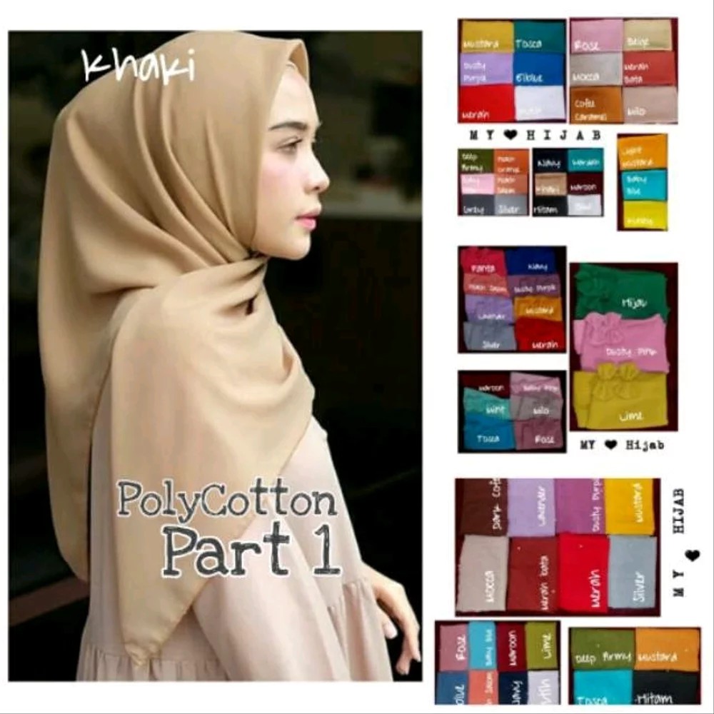 Promo Jilbab Segiempat Bella Square Promo Hijab Jilbab Khimar