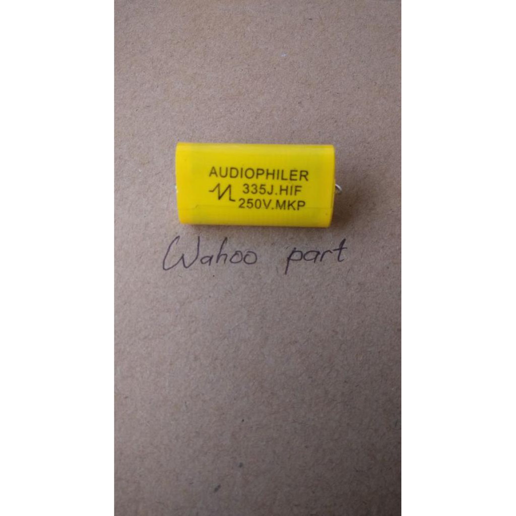 Capasitor Audiophiler 3,3Uf 250V Wahooo Segera Dapatkan