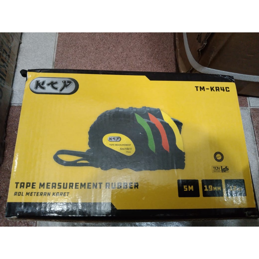 KTP ROL METERAN KARET 5Meter-  Meteran Karet Measuring Tape 5M