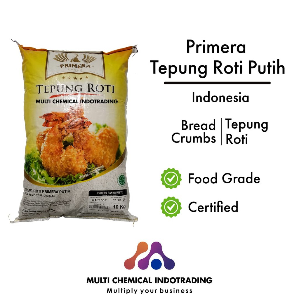 

TEPUNG ROTI PUTIH / BREAD CRUMB WHITE || 500 GR hs