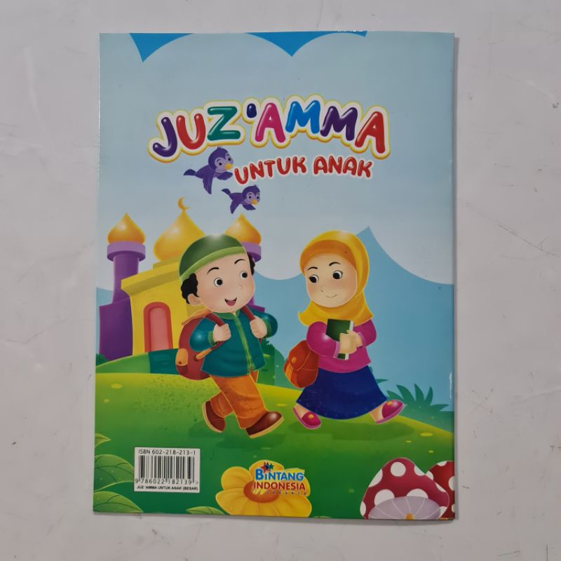 BUKU JUZ AMMA UNTUK ANAK EDISI FULL COLOUR BINTANG INDONESIA