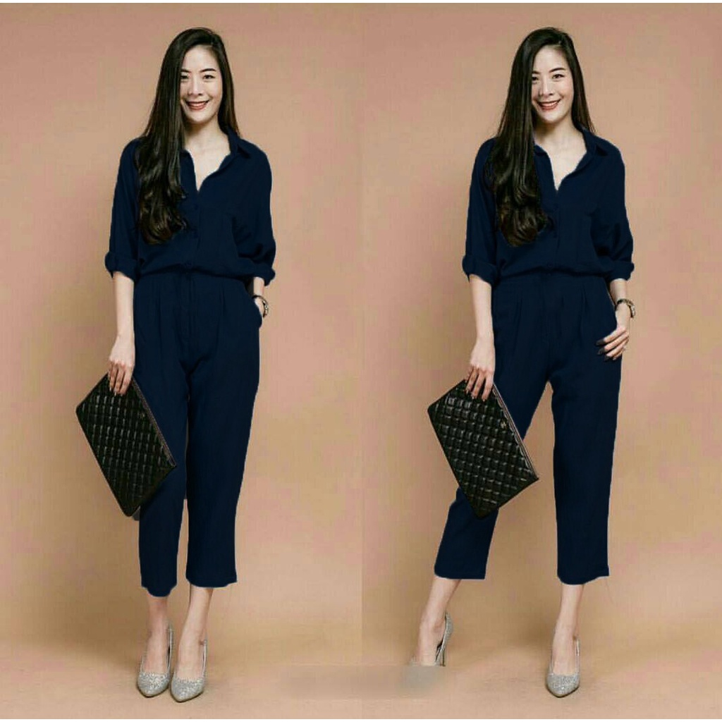 FWG - JUMPSUIT BALLO CASUAL 469 / JUMPSUIT / PAKAIAN WANITA / OVERALL WANITA / JUMPSUIT TERUSAN