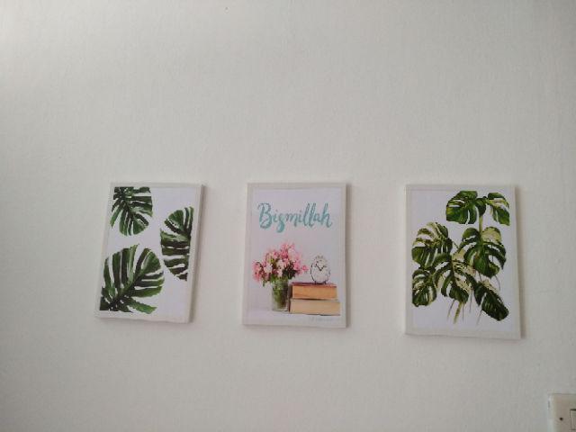 Promoooo!!! 1 Buah Wall Decor Frame Fiber A4 - Movie Poster Series Hiasan Dinding Shabby Chic