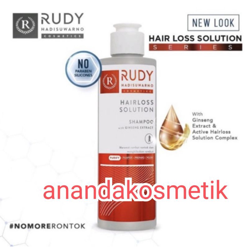 RUDI HADISUWARNO - RUDY HADISUWARNO DAILY SHAMPOO WITH GINGSENG EXTRAK 200ml