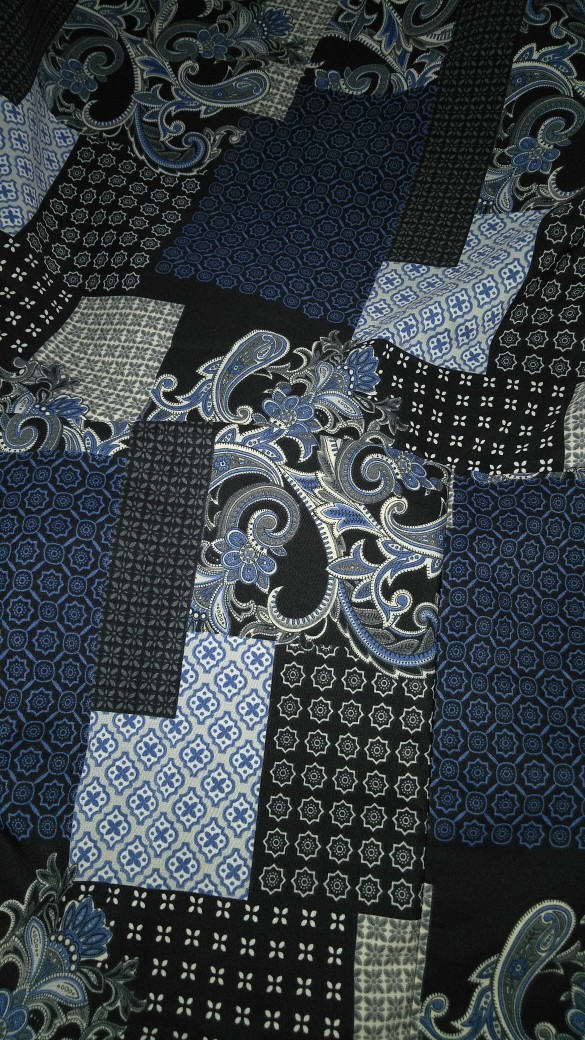 Yk Shop Clok 4 Meter Set Gamis Monalisa Motif Batik Coklat