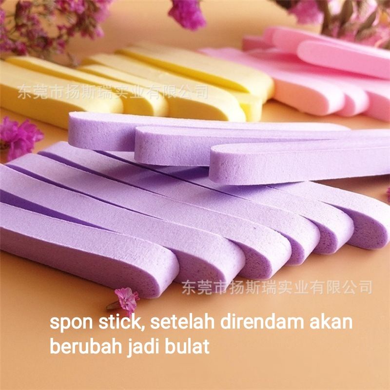 Spons Kentang Facial / Sponge Facial Stick Kentang / Spons Facial Pembersih Muka Spon Kentang Wajah