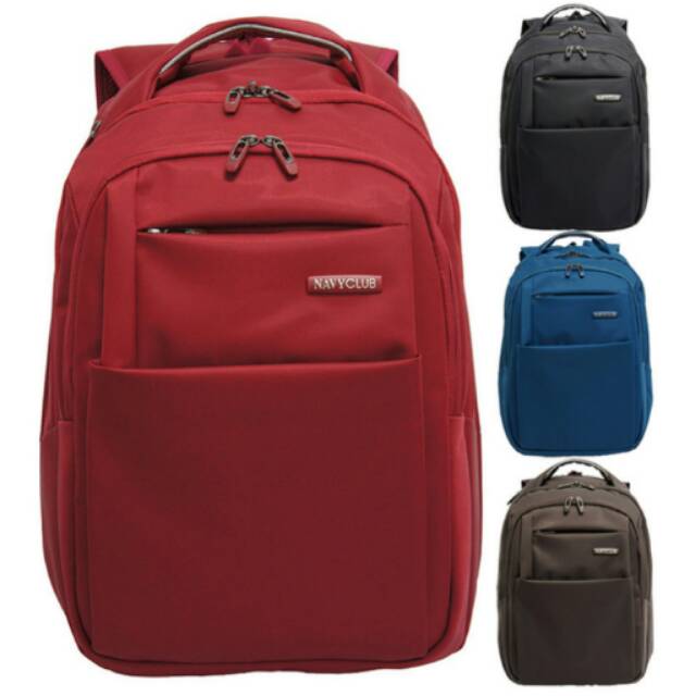 Tas ransel laptop navy club