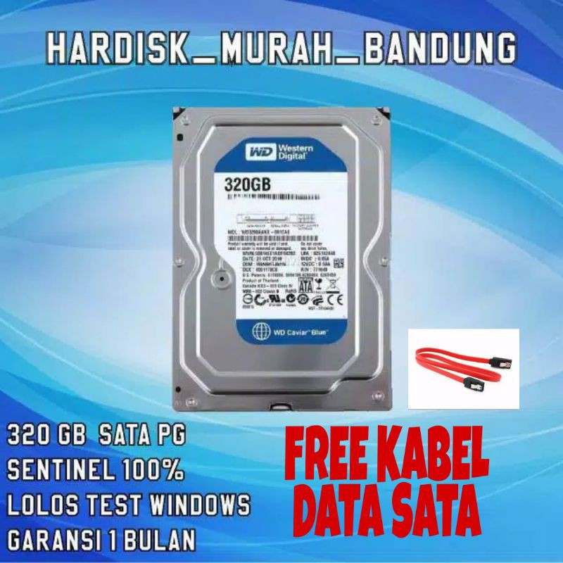 Hardisk 320 GB SATA PC 3.5 inch FREE KABEL SATA