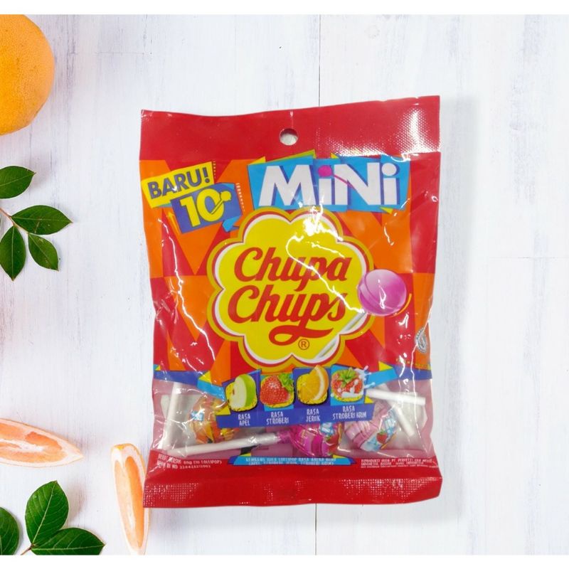 Chupa chups mini lolypop isi 10 Pcs