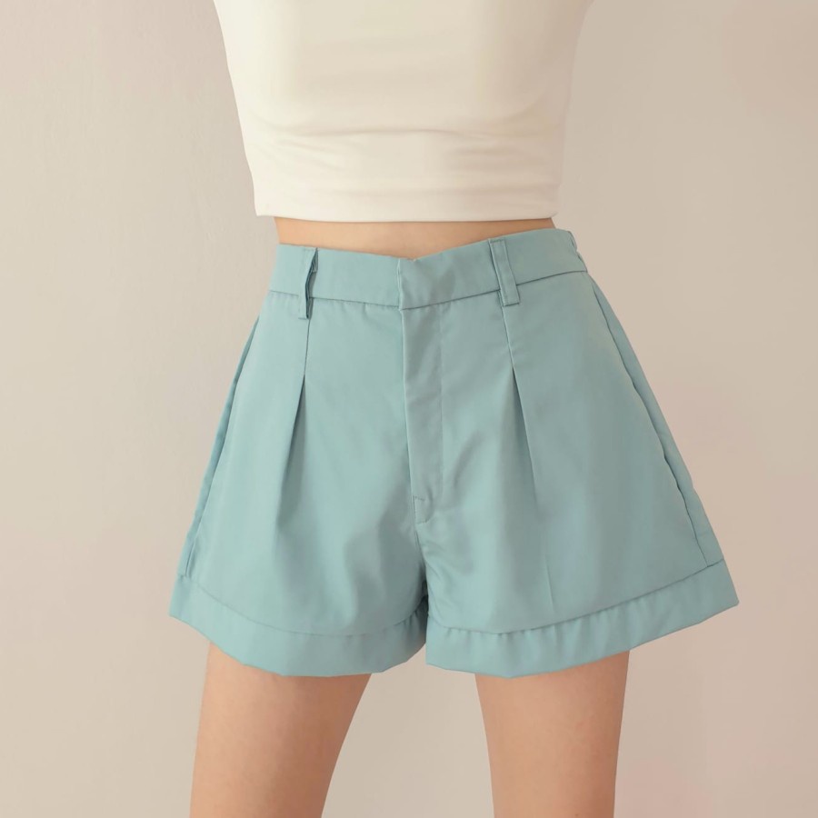 Belinda Short Pants Celana Pendek Wanita Premium Korea Style Highwaist - Big Plaza