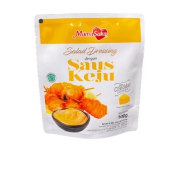 (E) MamaSuka Cheesy Mayonaise / Mayonais Saus Keju Sachet 100g