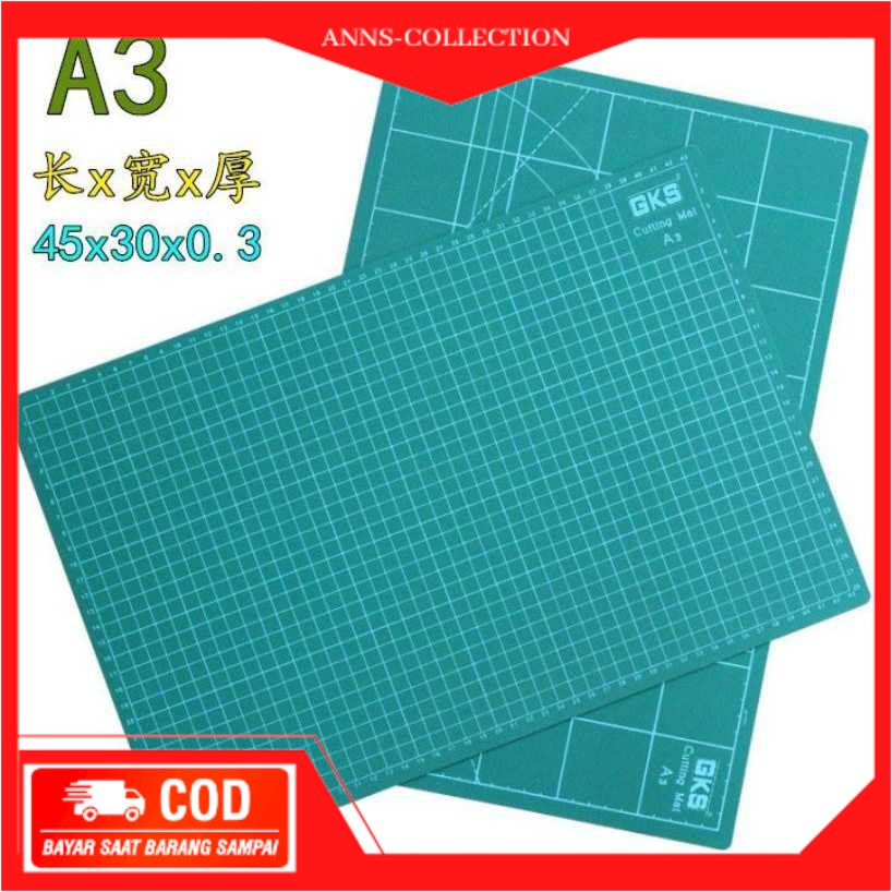 

[ANNS] -Taffware Work Cutting Mat Pad A3 45 x 30cm GKS- JM