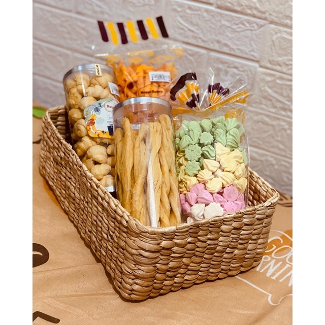 Tray / wadah parcel hampers cantik