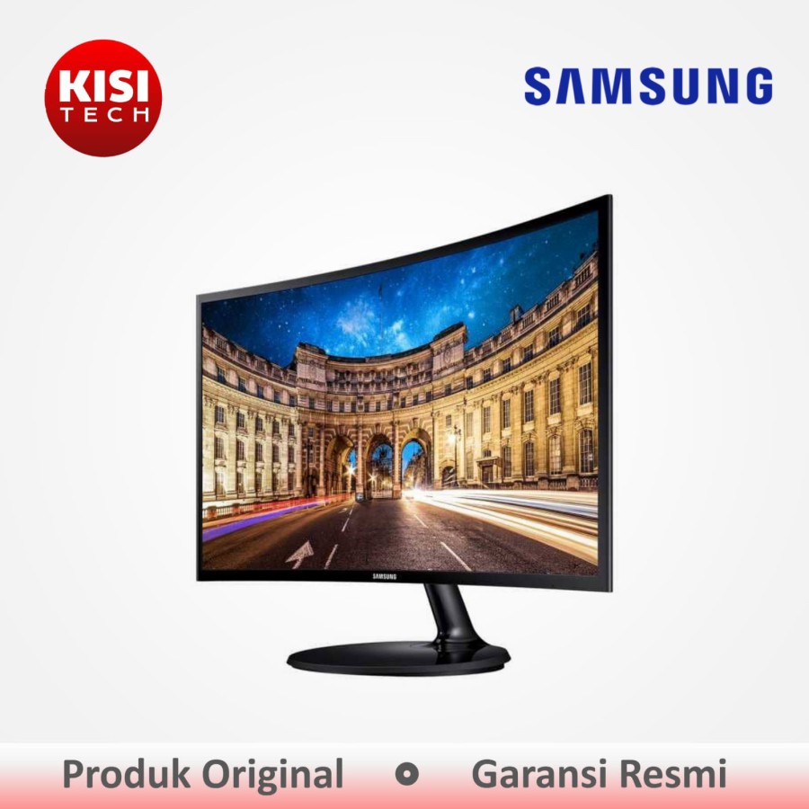 Monitor Samsung C24F390 LED 24 Inch VA 60Hz Curved HDMI VGA