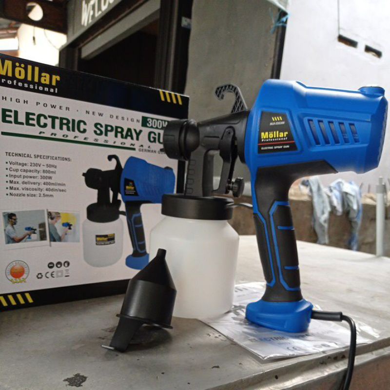 SPRAY GUN ELECTRIC MOLLAR ESG300