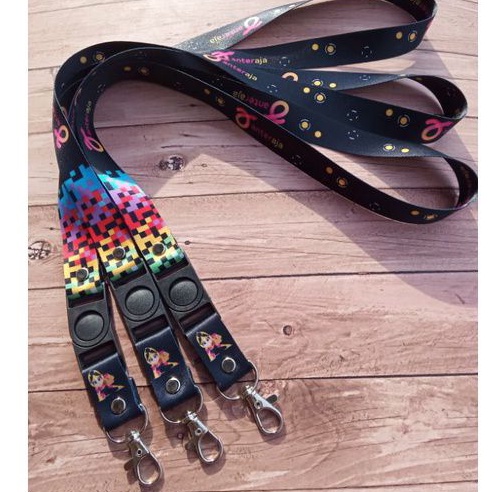 

Tali Lanyard printing full color 2cm | (Free Desain suka"/kalo mau desain diatas bisa, Mau request juga bisa ka)
