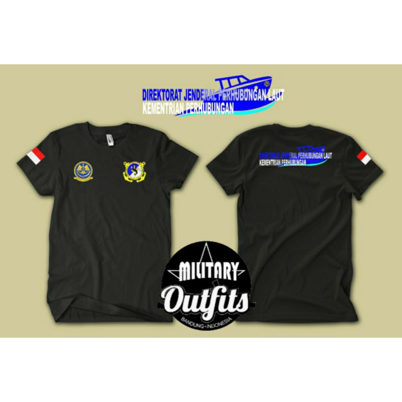 T-SHIRT, KAOS PERHUBUNGAN LAUT, DITJEN PERHUBUNGAN LAUT