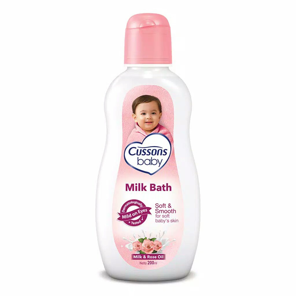 CUSSONS BABY MILK BATH SOFT &amp; SMOOTH 200ML