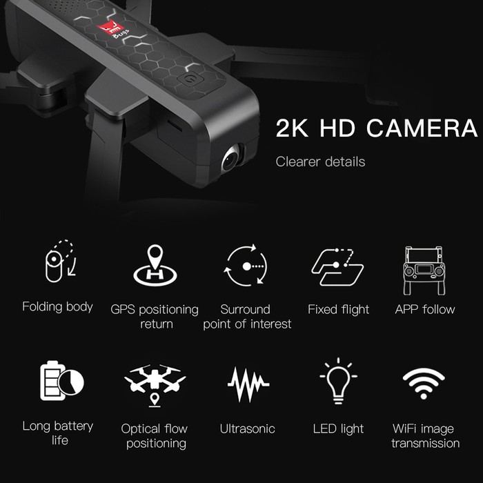 DRONE MJX BUGS 4W B4W 5Ghz GPS FVP 2K Camera HD Brushless BLACK ONLY
