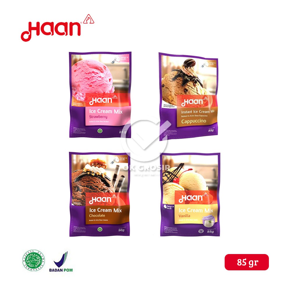 

Haan Ice Cream Sachet (85 gr)