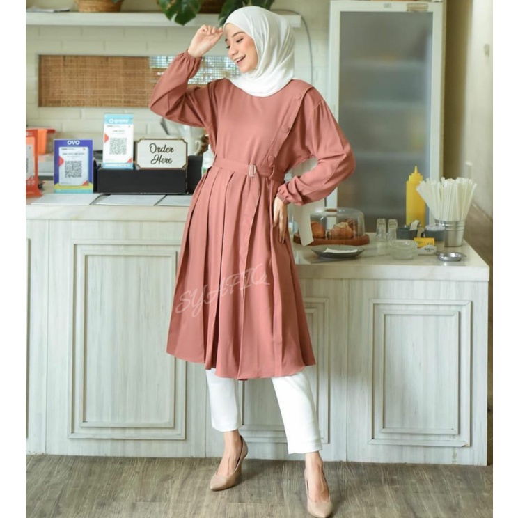 TUNIK ARUMI/TUNIK MUSLIMAH/TUNIK WANITA