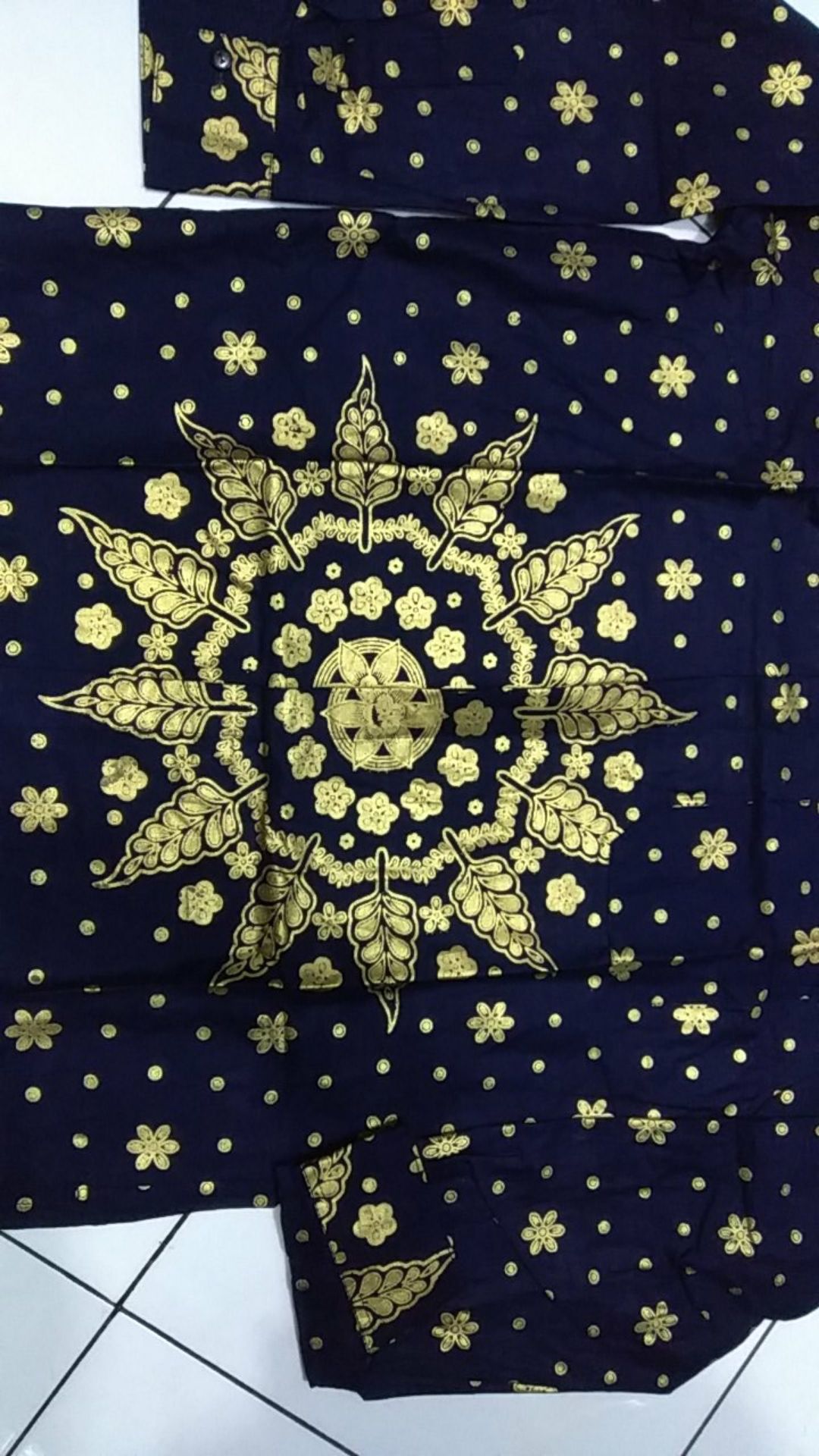 Batik Couple Keluarga Sania Ruffle Ori Ndoro Jowi Dnt Matahari Hitam