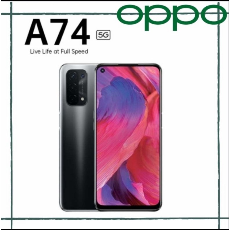 Jual OPPO A74 5G [6/128] garansi resmi oppo indonesia Indonesia|Shopee