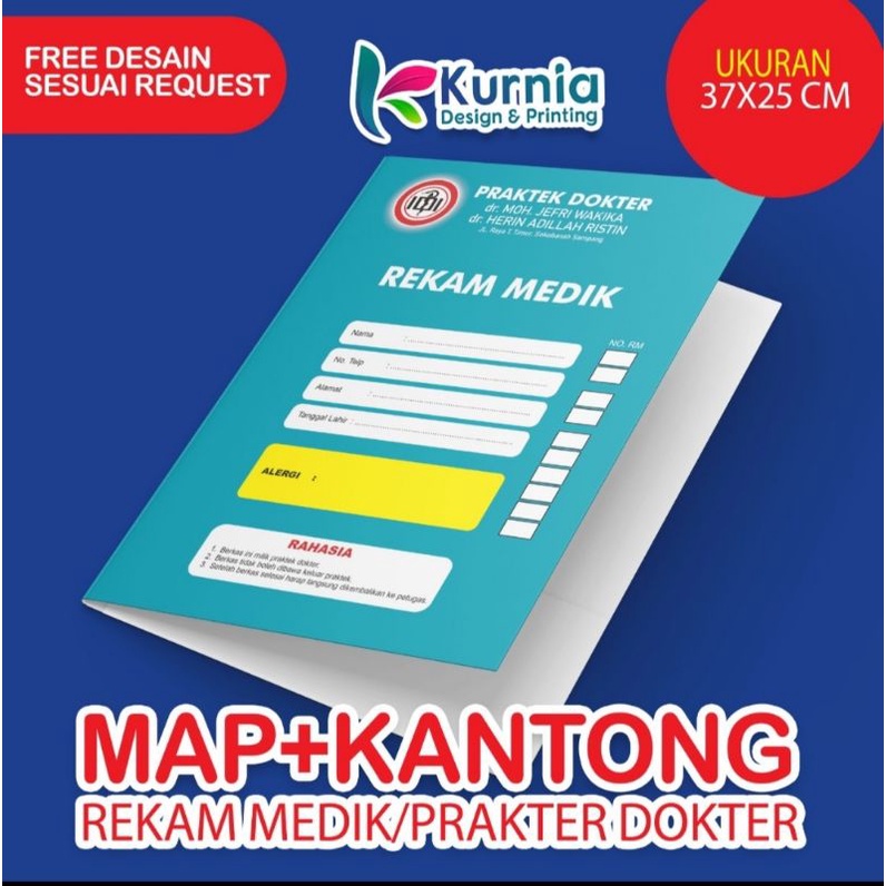 

map kantong custom/instansi/lembaga/kantor/puskesmas/rumah sakit