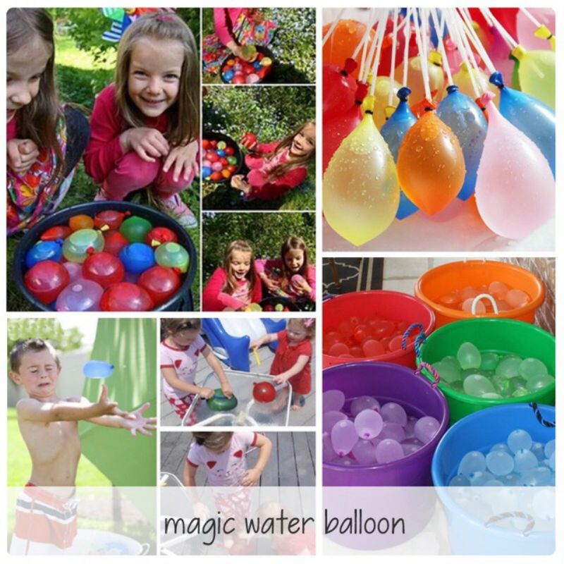 Mainan balon air / Balon air mainan anak / Happy baby balloons / water balloons