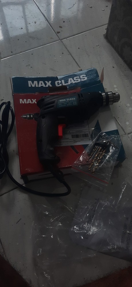 Max Class Mesin Bor Listrik 10mm Bolak Balik