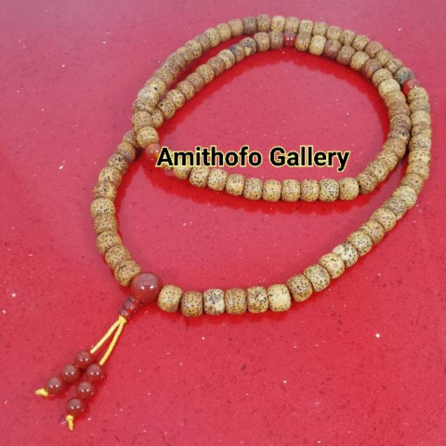 Tasbih biji bodhi 10mm coklat isi 108
