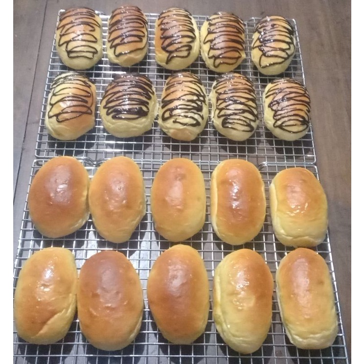 

roti coklat.pembelian 25pc bonus 2pc