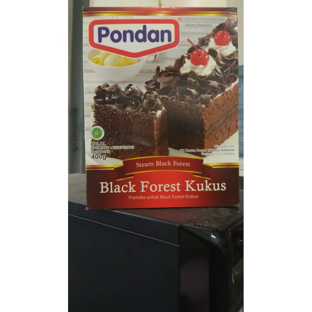 

Pondan BlackForest Kukus 400gram