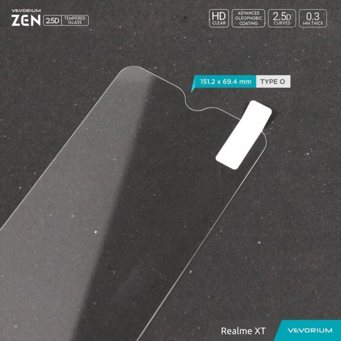 Vevorium Zen 2.5D Clear Realme Xt Tempered Glass