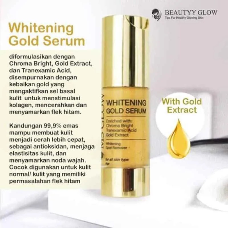 MS GLOW Serum Gold MS Glow / MS Glow whitening Gold Serum