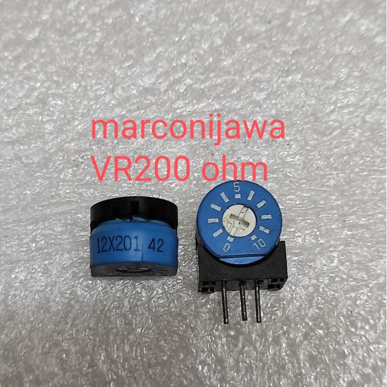 trimpot VR200 ohm japan japan trim depan