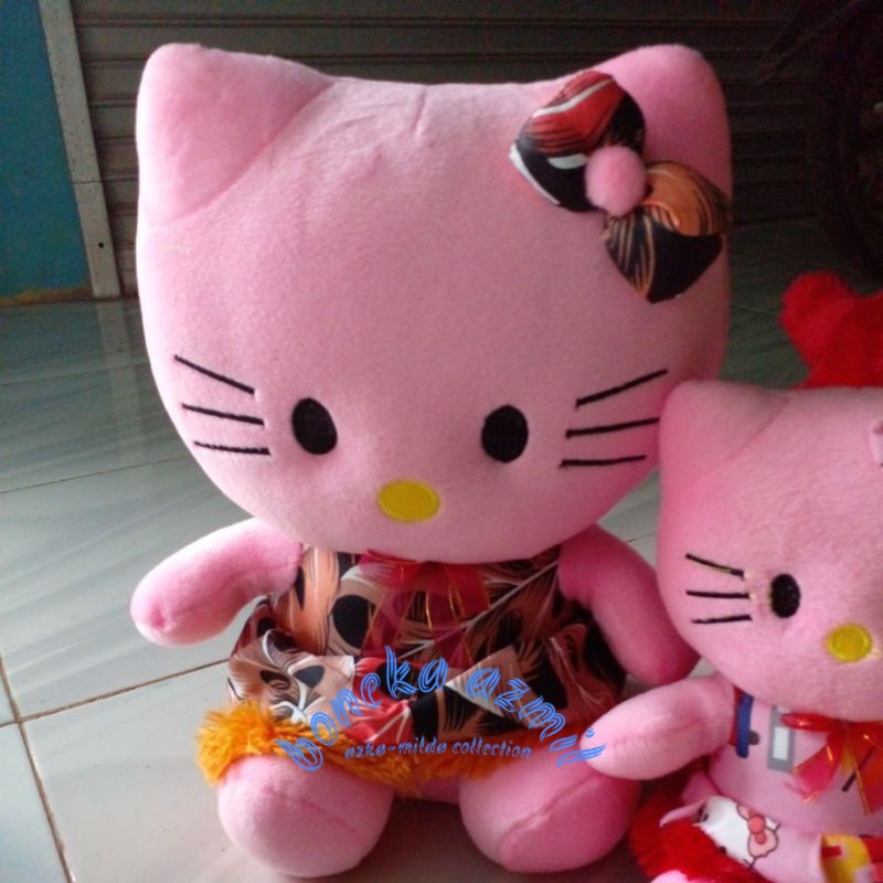 Boneka hello kity size l ukuran 40cm