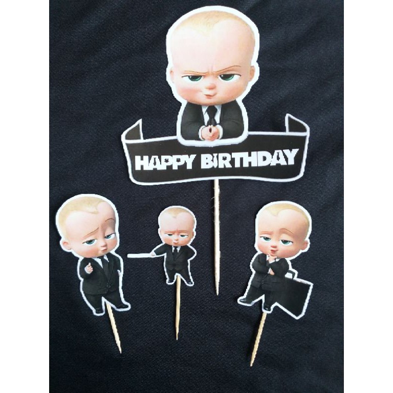 

TOPPER CAKE CUSTOM ULANG TAHUN / HIASAN KUE BOSS BABY